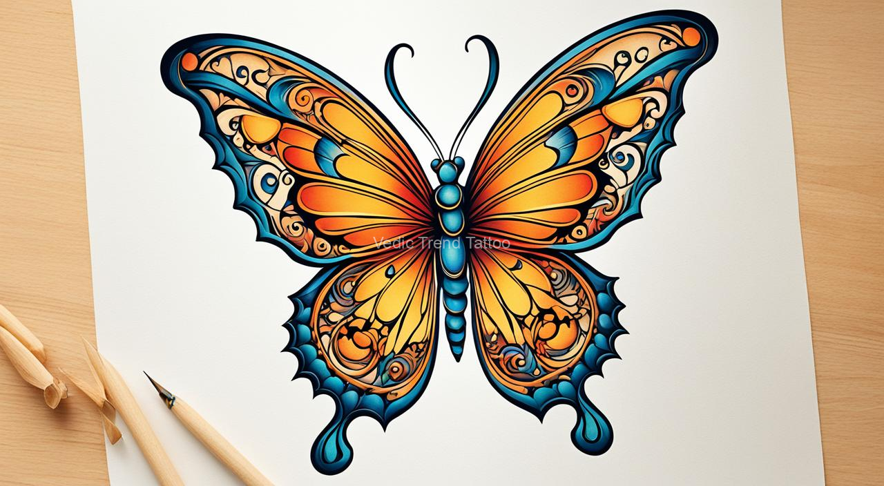 Butterfly Tattoo-best tattoo shop near