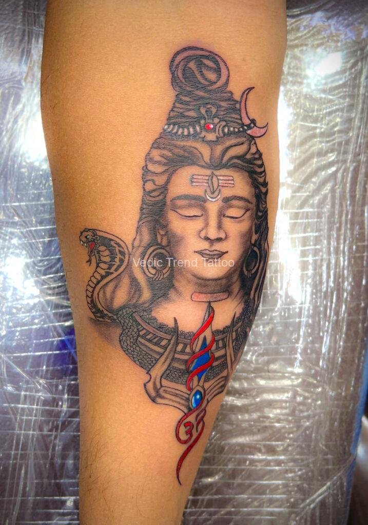 Shiva tattoo on hand, Best Tattoo shop in bangalore-Vedic Trend-Tattoo-Bangalore