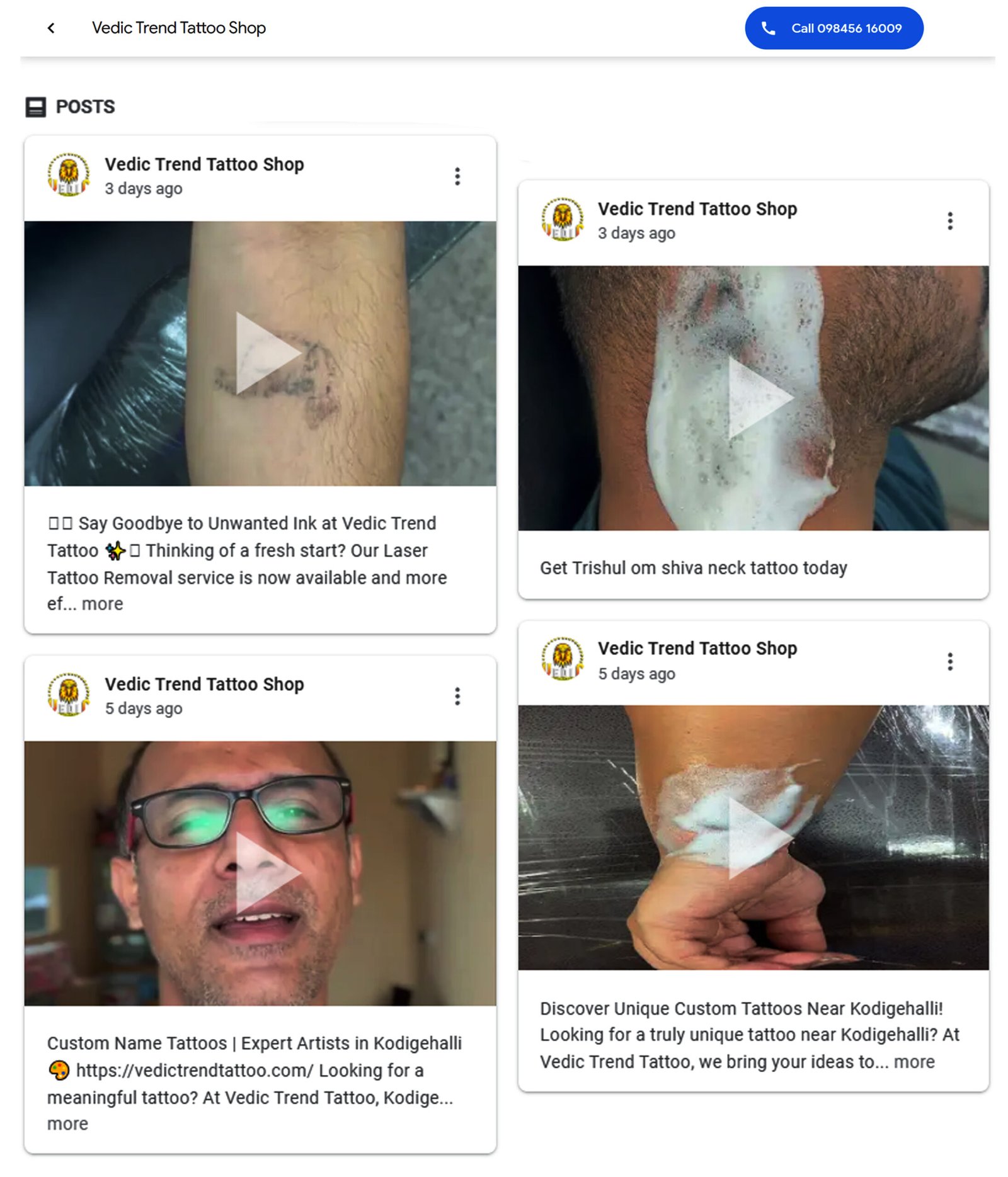 Tattoo Near Bye - vedic trend tattoo - Tattoo Studio Near You